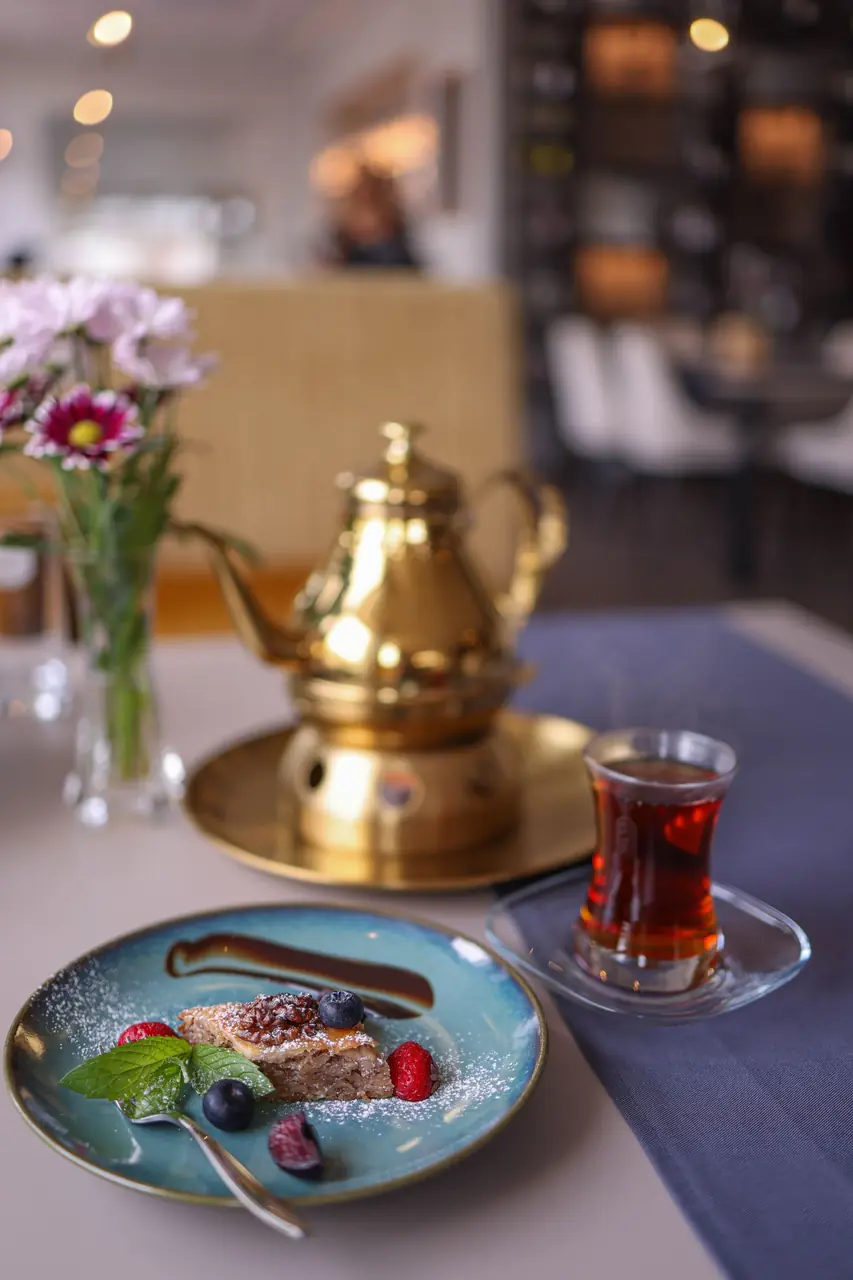 Elegant kaffeservering